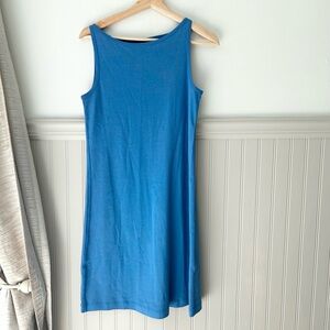 Philosophy Small Blue Cotton Sleeveless Mini Dress